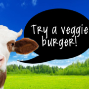 Cow--VeggieBurger