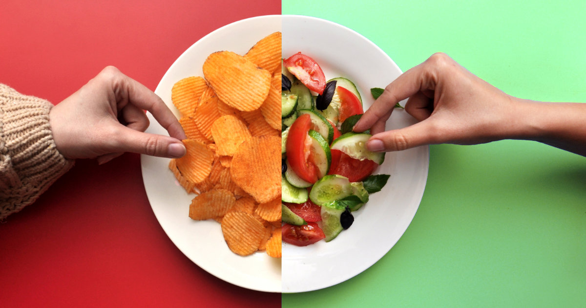 Chips-and-Salad