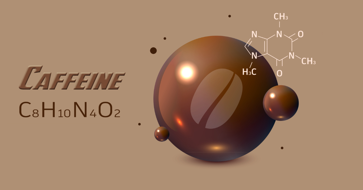 Caffeine-Molecule